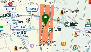 TREnTA(トレンタ) 仙台駅店の地図画像