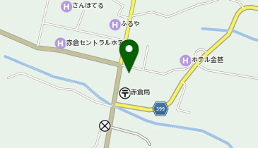 熊のねころび湯の地図画像