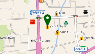 キューズモール敬愛保育園の地図画像