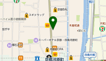 Aesop(イソップ) 河原町店の地図画像