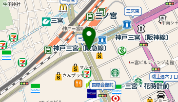 matinee & soa(マチネ アンド ソア) さんちか店の地図画像