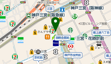 今八商店 さんちか店の地図画像