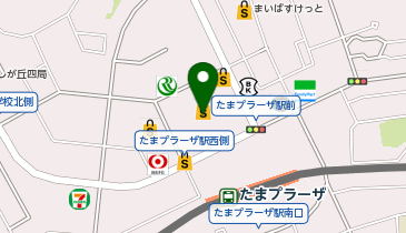 たまプラーザTERRACE NORTH PLAZA(たまプラーザテラスノースプラザ)の地図画像