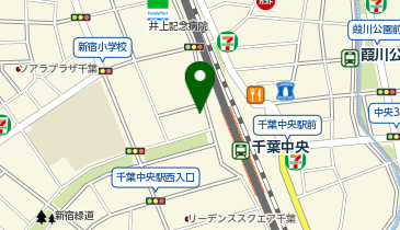 ヴィルシア千葉の地図画像