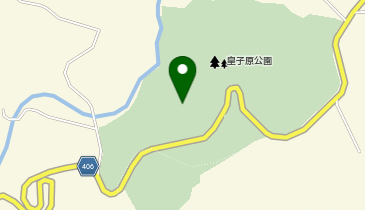 皇子原神社の地図画像