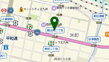 勝山タクシー 本社 タクシー乗り場の地図画像