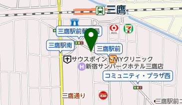 NATURAL TERRA(ナチュラル テラ) 三鷹店の地図画像