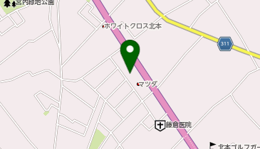 鰻の成瀬 北本店の地図画像