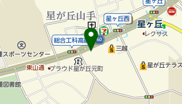 ジャパンレンタカー 星ヶ丘店の地図画像