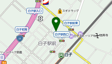 サカナノネジロの地図画像