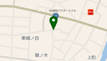 弁当 惣菜 甘味 夜来香の地図画像