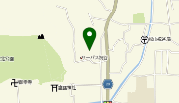 うなぎ懐石 小椋の地図画像