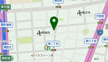 sincerita(シンチェリタ) 拓の地図画像