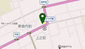 街なか天狗プラザの地図画像