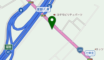 丸源ラーメン 富里店の地図画像