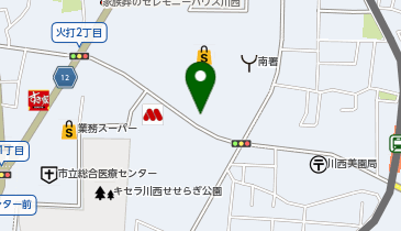 SPA(スパ)キセラ川西の地図画像