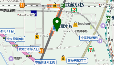 H&F BELX(ベルクス) ららテラス武蔵小杉店の地図画像
