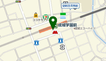 牛たん焼き仙台辺見 成城学園前店の地図画像