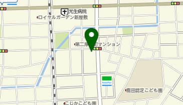 岡山眼鏡店の地図画像