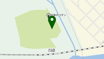北邦野草園の地図画像
