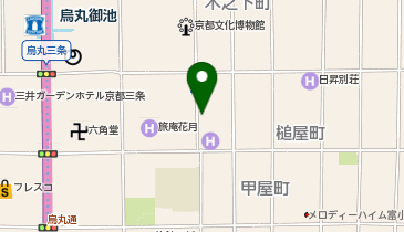 書遊 京都店の地図画像