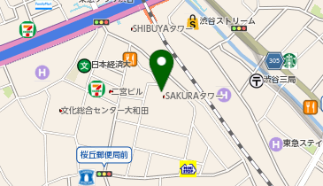 日本政策金融公庫 渋谷支店の地図画像