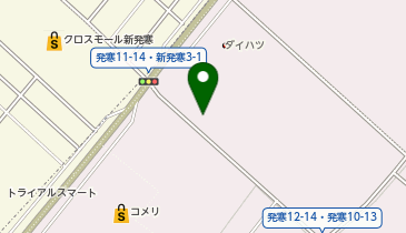 株式会社アクティオ 札幌西営業所の地図画像