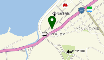 株式会社アクティオ 種子島道路機械センターの地図画像