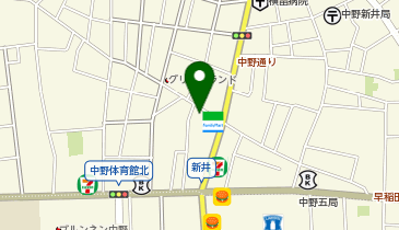株式会社アクティオ 東京中野営業所の地図画像