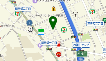 指圧施術所 平穏の地図画像
