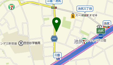 GARDEN 三宿BRANCH(ガーデン三宿ブランチ)の地図画像