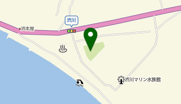 渋川公園の地図画像