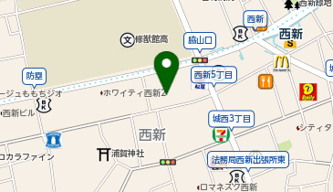 ぎょうざの日 国勝の地図画像