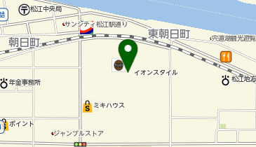 カフェランテ イオンスタイル松江店の地図画像