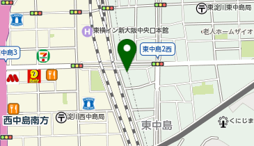 青波 西中島店の地図画像