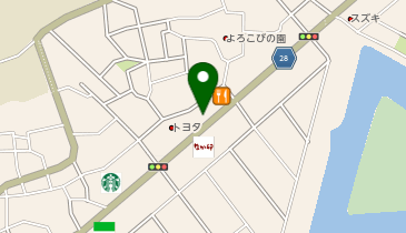 銀シャリ 黒馬の地図画像