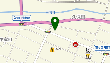 鰻の成瀬 四日市店の地図画像