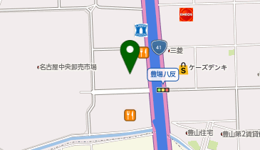 おさかな横丁の地図画像