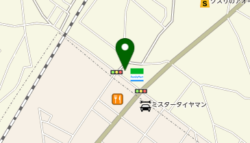 パヤオ屋台の地図画像