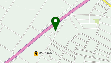 たばち亭の地図画像