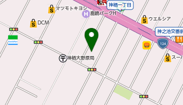 さかなのおなかの地図画像