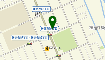 北海麦商庵の地図画像