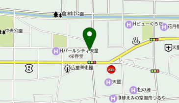 やきとり くし童の地図画像