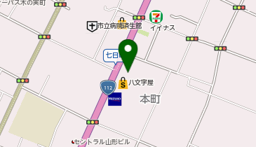 KAIMIN BODY(カイミン ボディ) 整体院 山形の地図画像