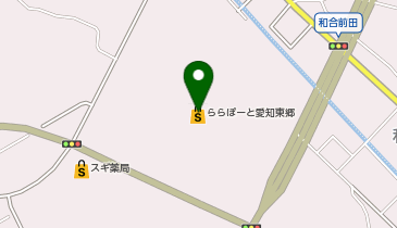 ビアードパパ ららぽーと愛知東郷店の地図画像