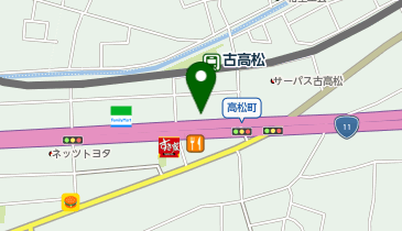 来来亭 高松屋島店の地図画像