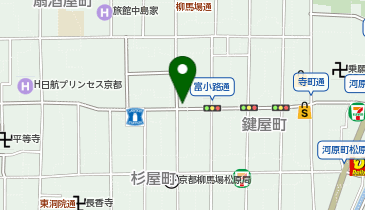 深夜ステーキ食堂 さくの地図画像