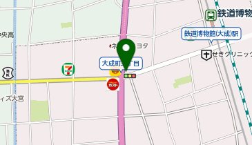 タイ家庭料理 ポンラックンの地図画像