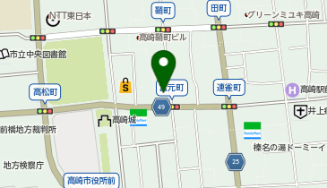 甘縁房の地図画像