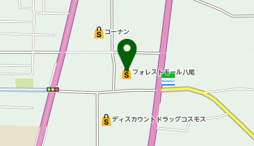 GOLF NEXT(ゴルフ ネクスト) 24フォレストモール八尾店の地図画像